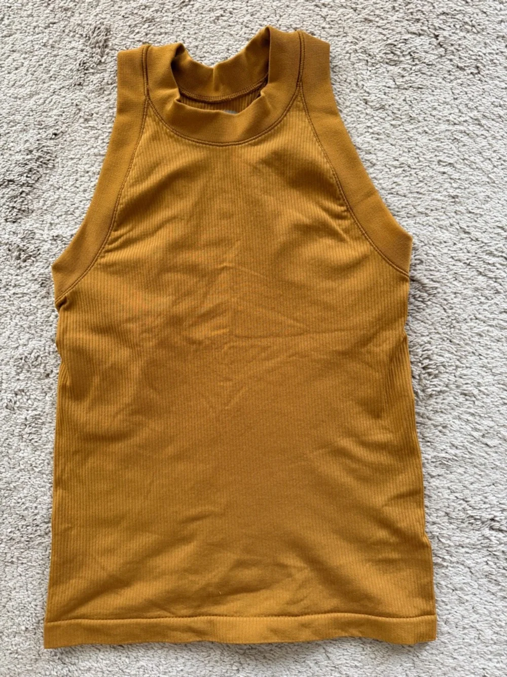 LOT OF 3 Athleta Ribbed Tank Tops.  Black, white and yellow.  All perfect. - Picture 2 of 3